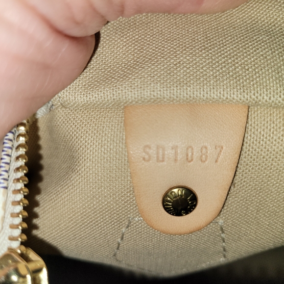 Vintage Louis Vuitton Damier Azur Speedy 30 - Picture 11 of 11